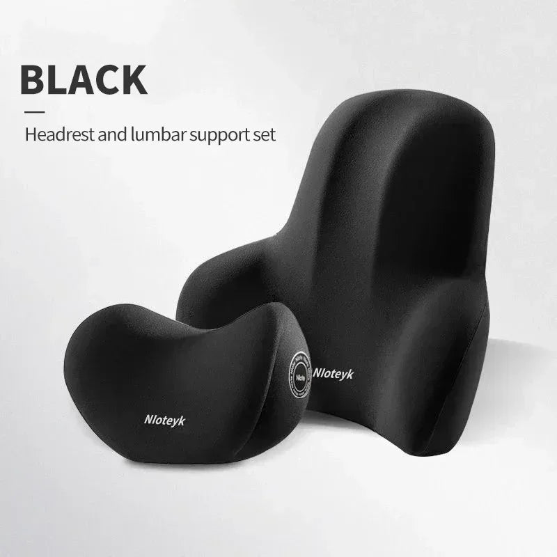 Memory Foam Car Neck Cushion Car Lumbar Support For Car Supplies Universal Neck Pillow Waist Cushion Car Seat Car Accessories - Urbizia