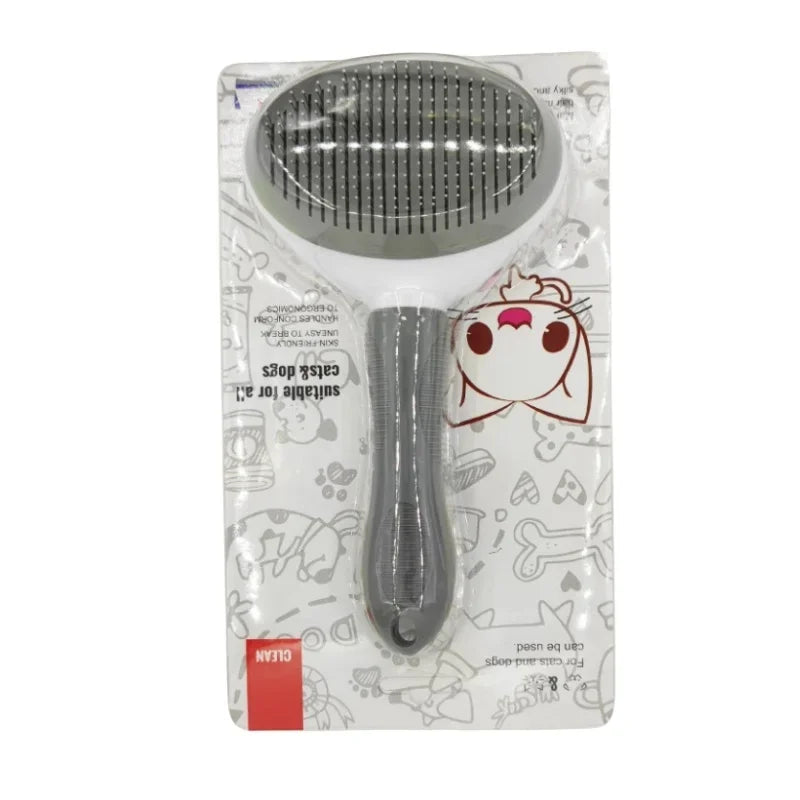 Self-cleaning Pet Hair Removal Comb - Urbizia