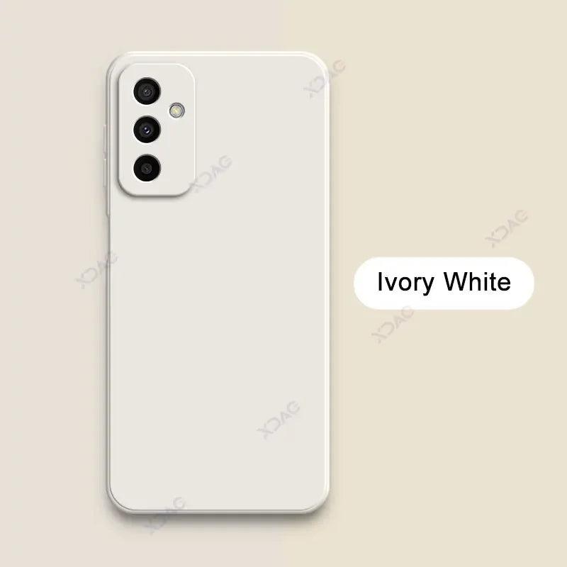 Cellphone Cases for Samsung Galaxy M23 F23 5G SamsungM23 SamsungF23 Luxury Original Square Liquid Silicone Back Cover Coque Bags