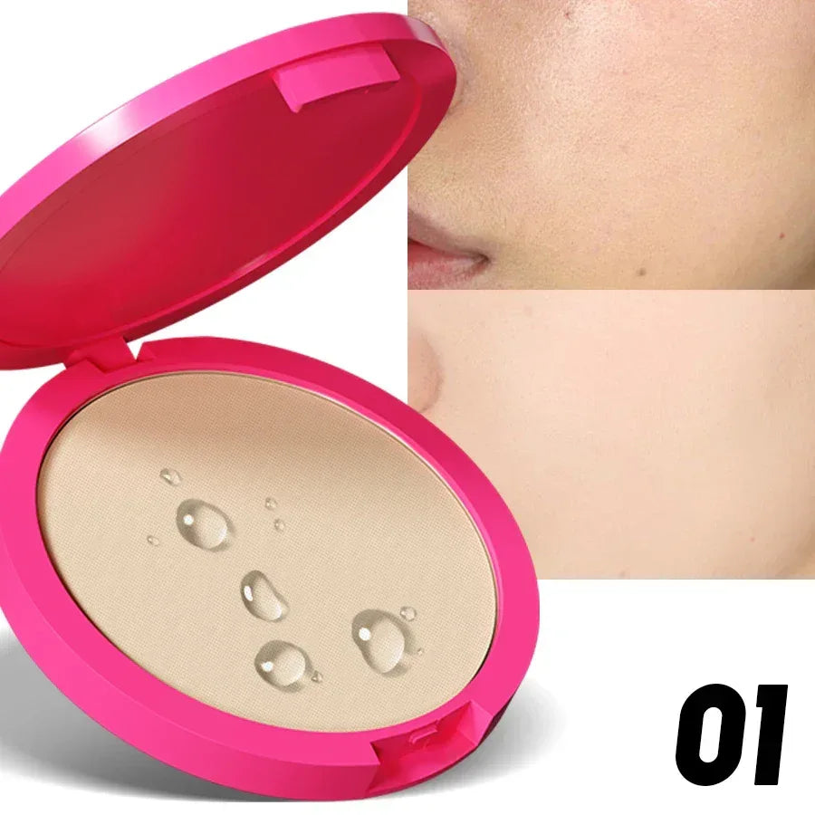 Natural Matte Pressed Powder – Oil Control & Brightening Compact - Urbizia