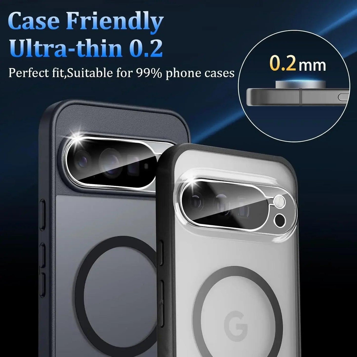 Google Pixel Camera Lens Protector – Tempered Glass