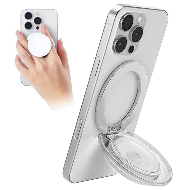 Grippopso NEW Magnetic Phone Grip for MagSafe 360° Rotate Phone Ring Holder And Kickstand For Samsung For iPhone 16/15/14/13/12