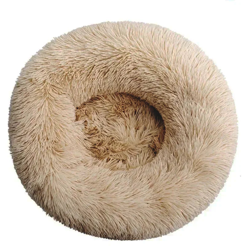CozyRound™ Plush Pet Bed (40–90cm) - Urbizia