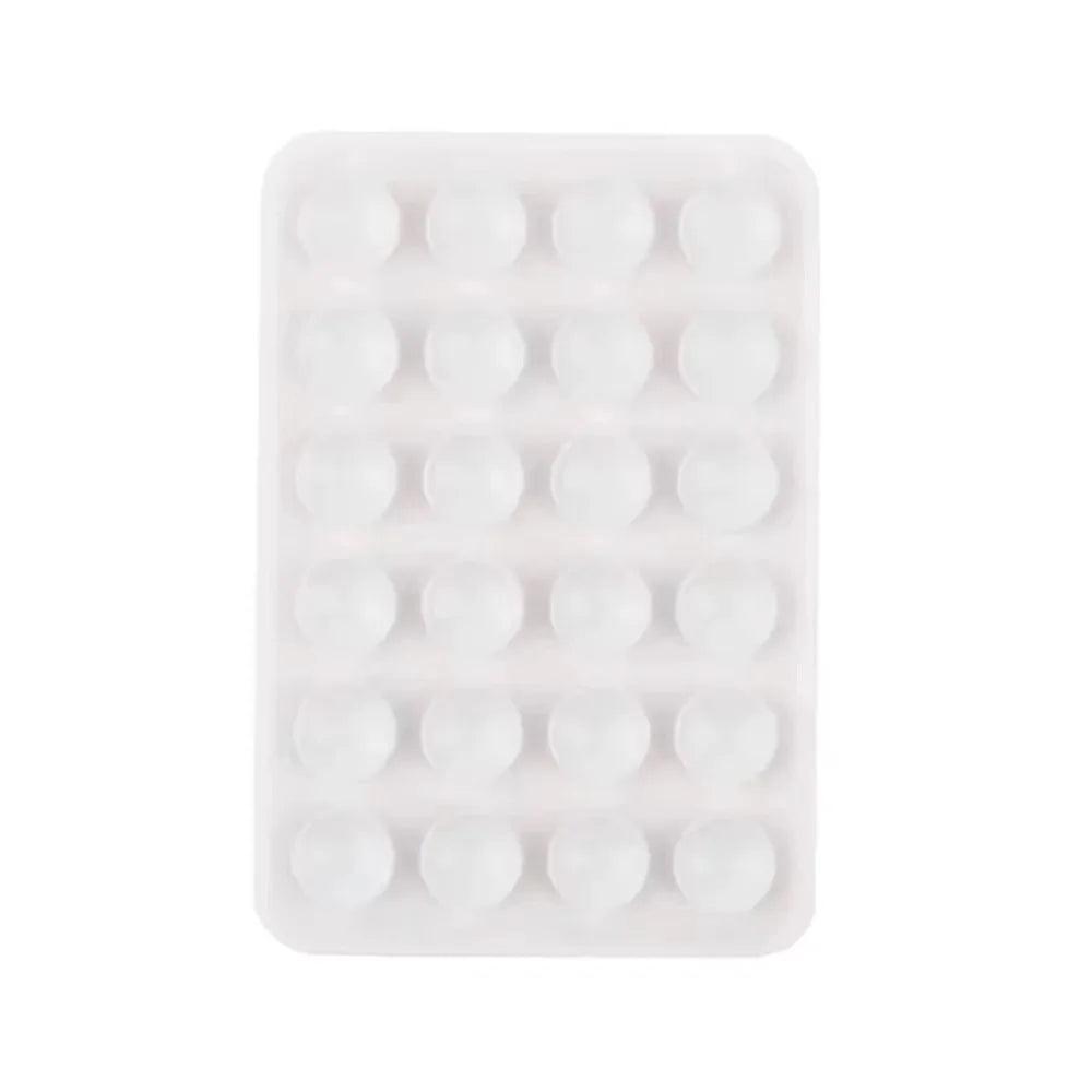 Silicone Suction Phone Holder Mat Multifunctional Suction Cup Wall Stand Square Anti-Slip Single-Sided Case Mount Back Sticker