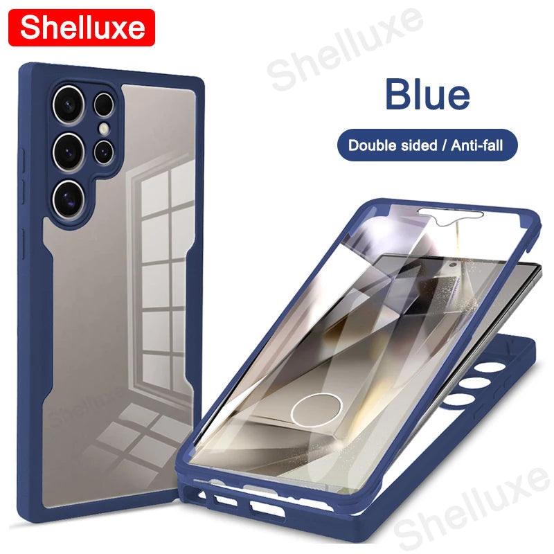 Shelluxe 360 Full Body Front & Back Case – Samsung Galaxy S21–S26