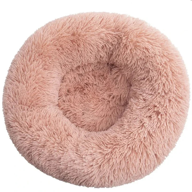 CozyRound™ Plush Pet Bed (40–90cm) - Urbizia
