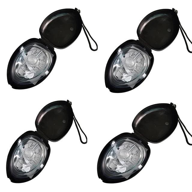 1pcs-10pcsProfessional First Aid CPR Breathing Mask Protect Rescuers Artificial Respiration Reuseable With One-way Valve Tools