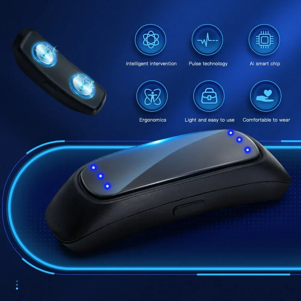 EMS Pulse Stop Snore Smart Anti-Snoring Device - Urbizia