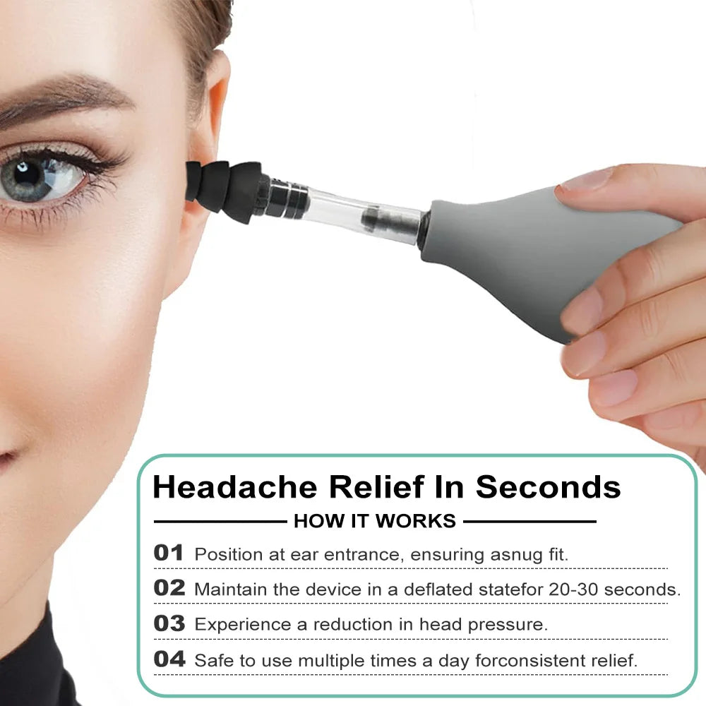 Ear Pressure Relief Suction Device - Urbizia