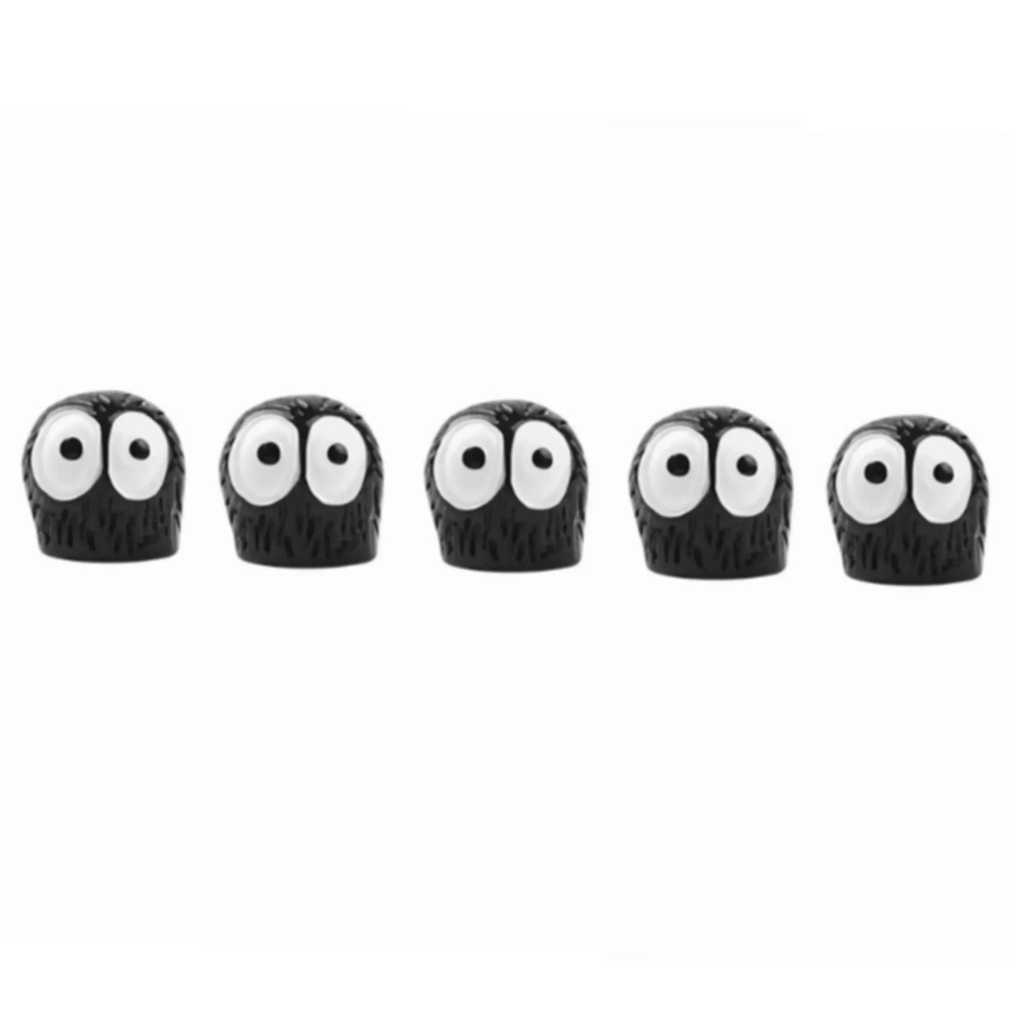 5/10/20PCS Cute Black Elf Car Interior Decoration Funny Auto Center Console Rearview Mirror Ornaments For Car Accessories - Urbizia