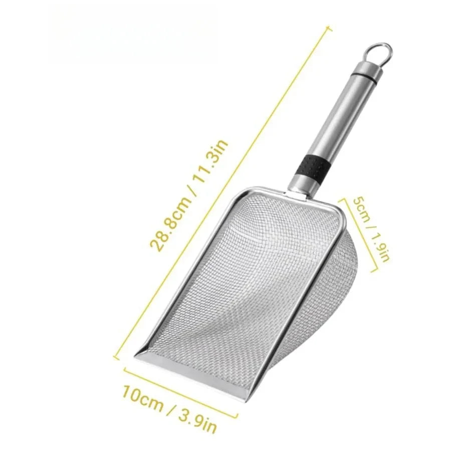 Stainless Steel Cat Litter Scoop - Urbizia