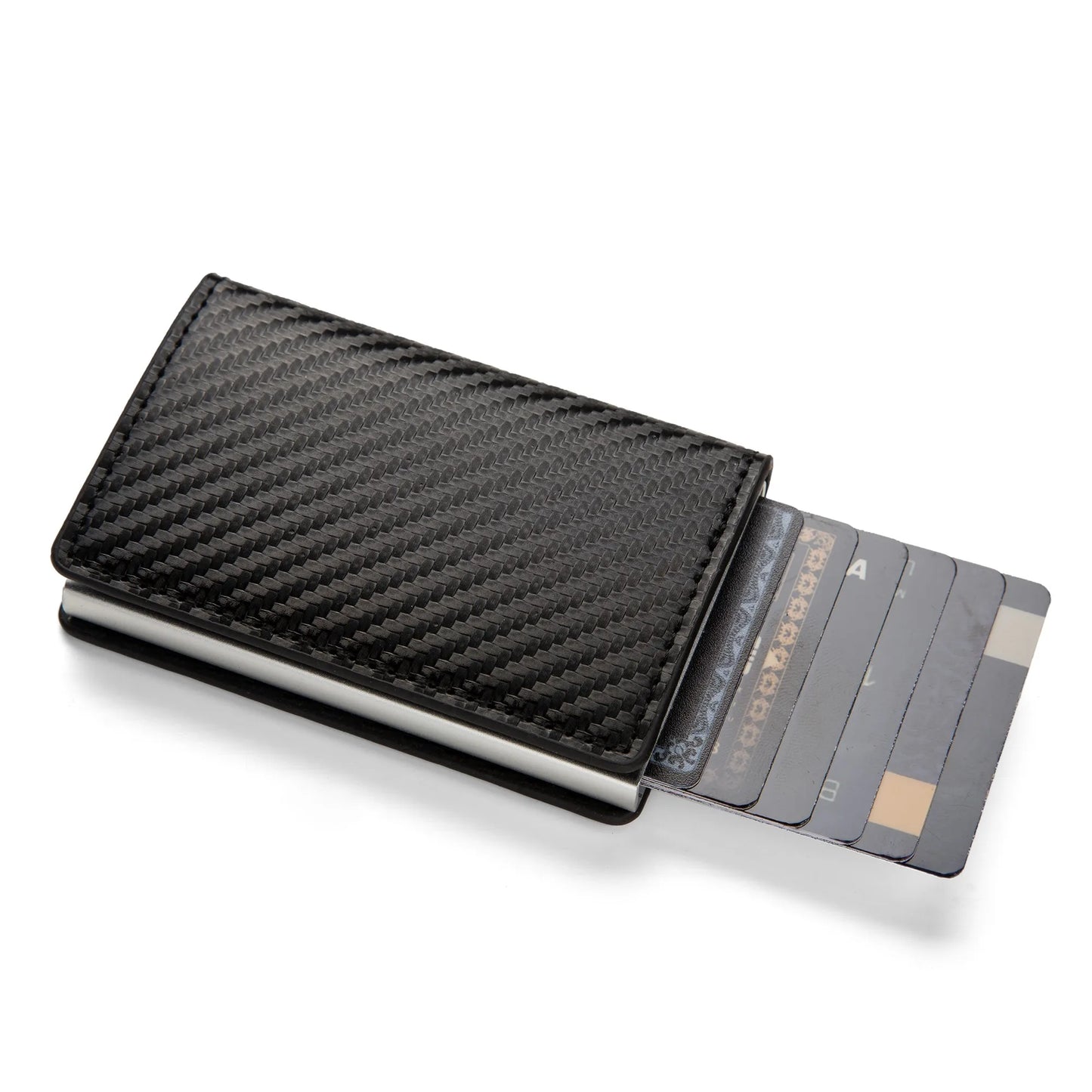 Anti-theft RFID credit card holder minimalist wallet pocket slim card holder card holder pu leather for men and women