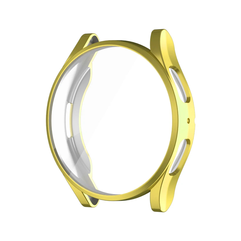 Case for Samsung Galaxy Watch 4 5 6 7 40mm 44mm Protector Cover Coverage Silicone TPU Bumper Screen Protection Full Accessories