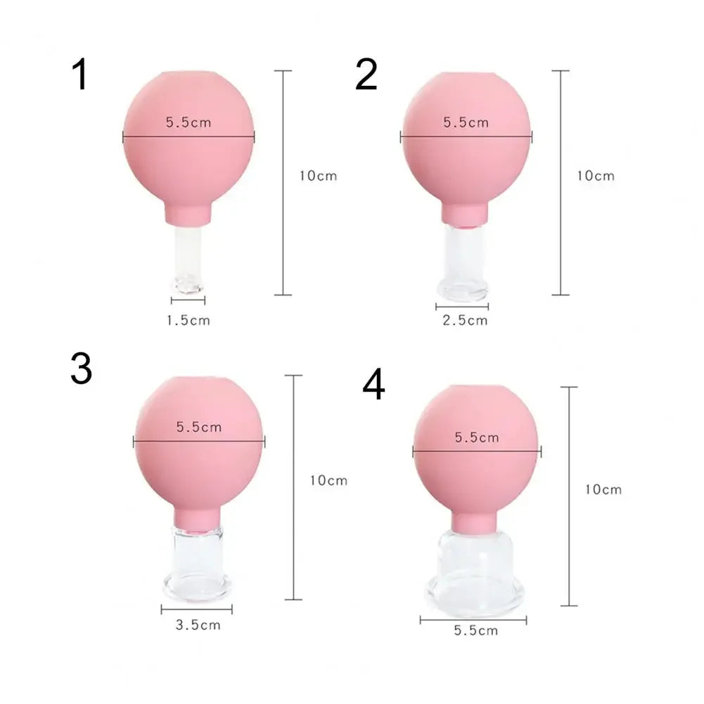 Vacuum Cupping Glass Jar Cellulite Massager - Urbizia