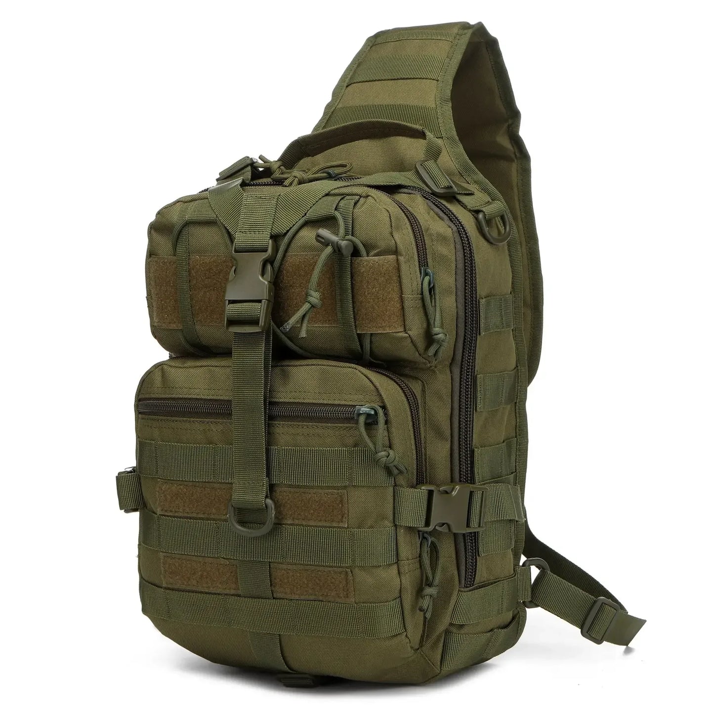 Tactical Waterproof Sling Backpack Outdoor EDC Hiking Travel Pack - Urbizia