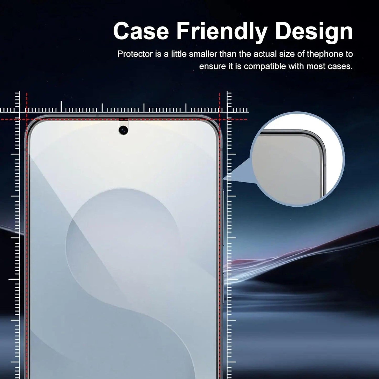 6.3 inch Protective Tempered Glass Film For Samsung Galaxy S26 Screen Protector