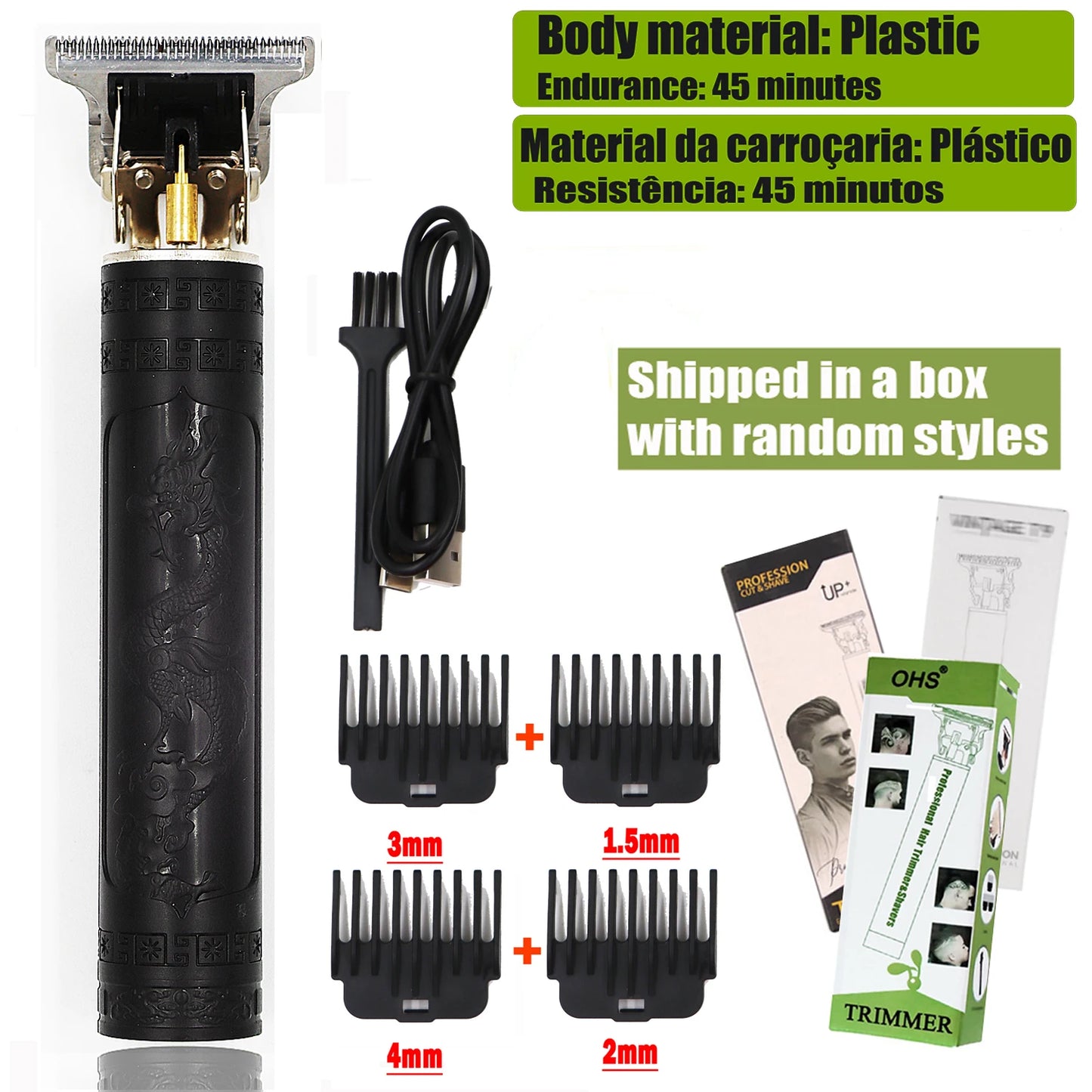 T9 Hair Clipper Professional Beard & Hair Trimmer - Urbizia