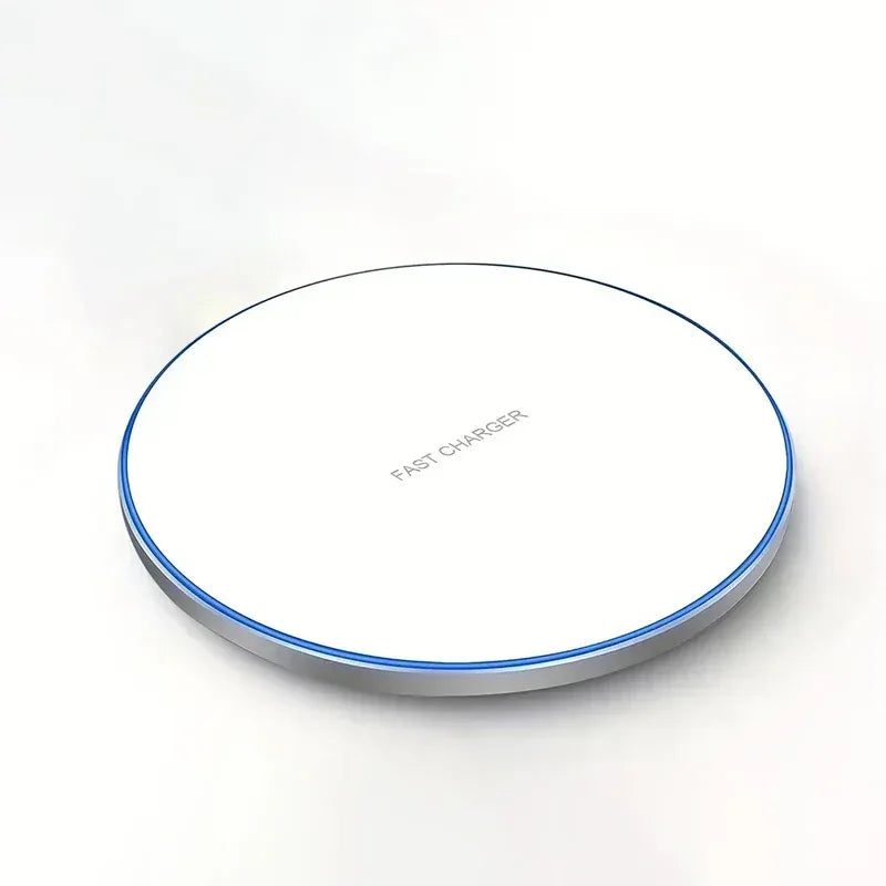 30W Desktop LED Wireless Charger Pad Phone Holder For iPhone 17 16 15 14 13 Pro Max Samsung Xiaomi Induction Fast Charging Stand - Urbizia