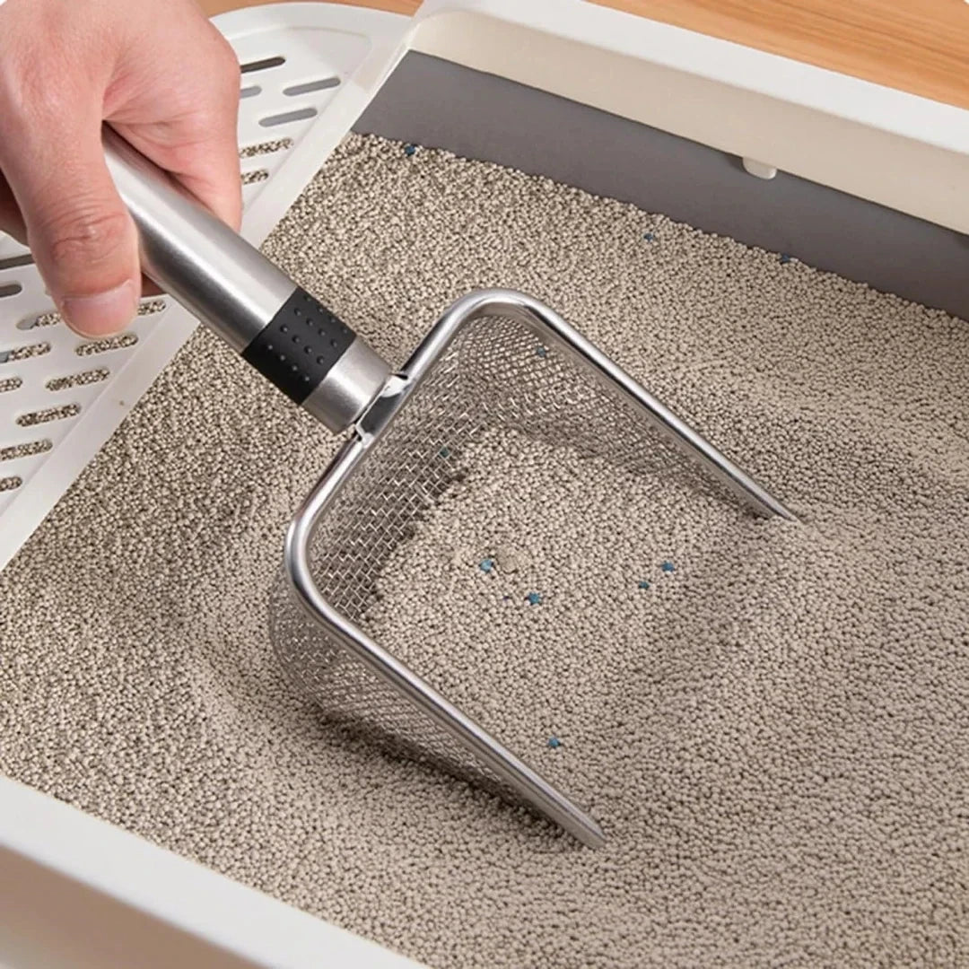 Stainless Steel Cat Litter Scoop - Urbizia