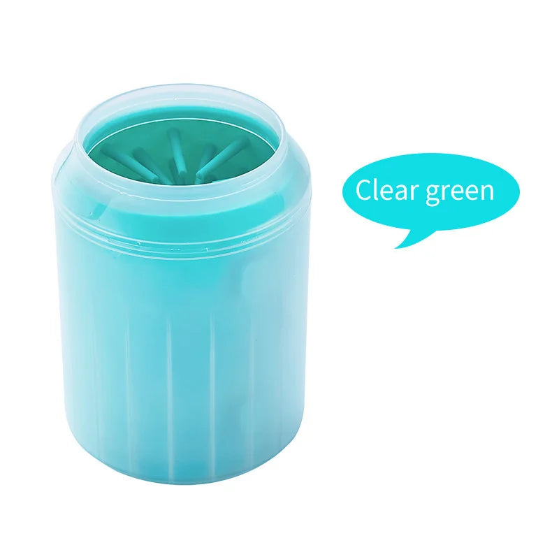 Dog Paw Cleaner Cup with Soft Silicone Combs - Urbizia