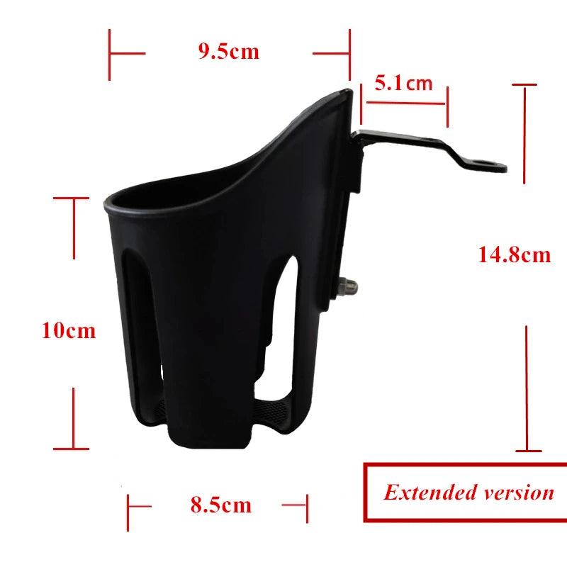 Universal Motorcycle & Bicycle Cup Holder Mount