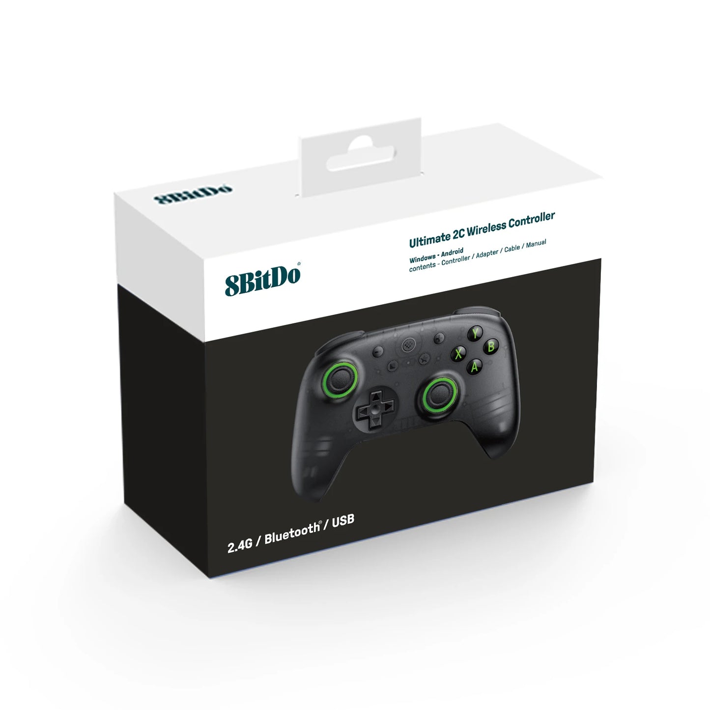 8BitDo - Ultimate 2C Wireless Gaming Controller for PC, Windows 10, 11, Steam Deck, Raspberry Pi, Android