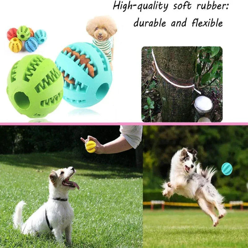 Treat-Tumble Dog Toy Ball - Urbizia