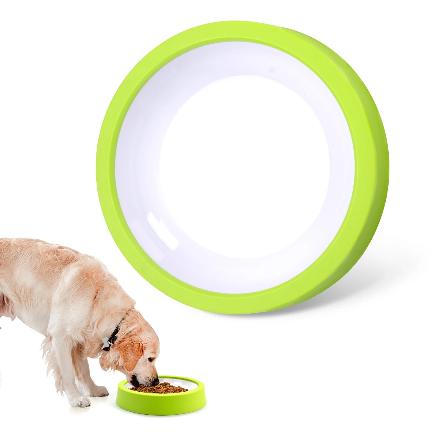 Pet Dog Slow Feeder Bowl Fun Non Slip And Anti-Gulping