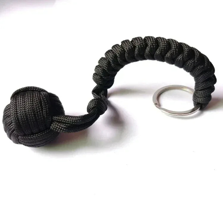 Paracord Monkey Fist Survival Keychain - Urbizia