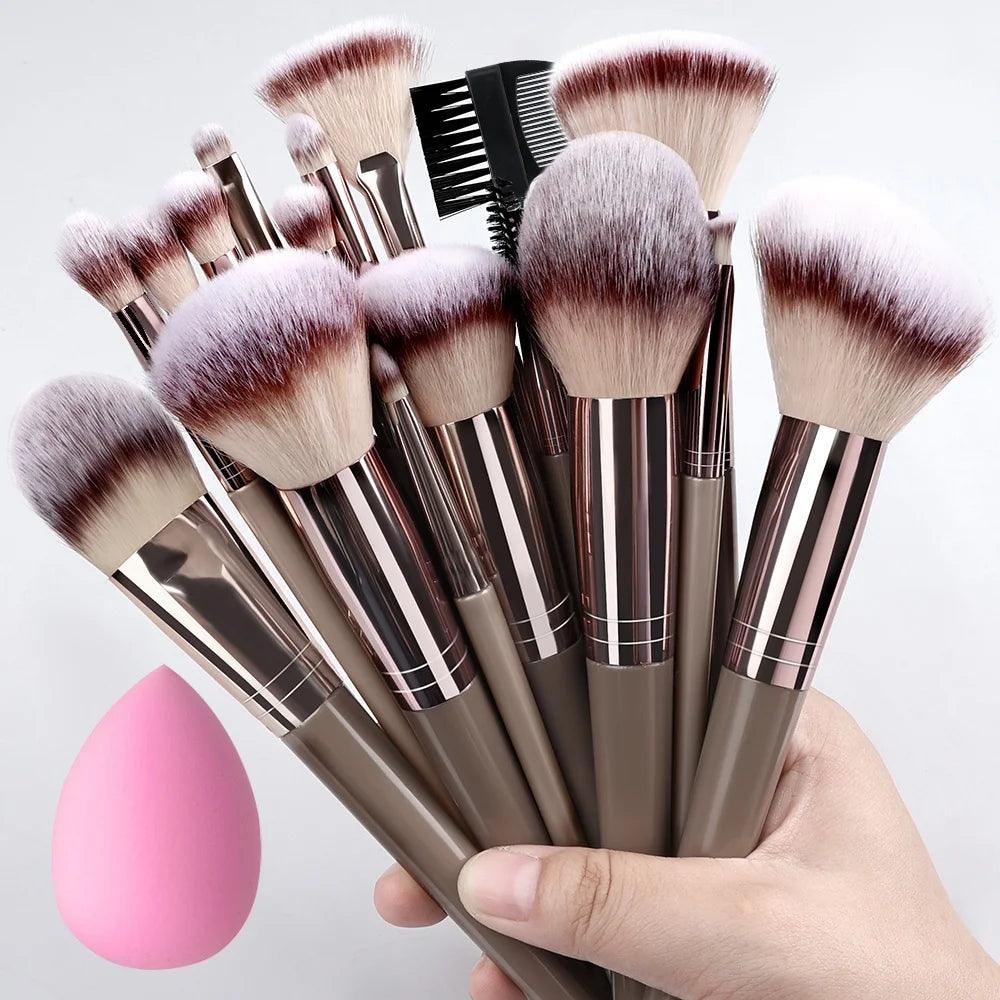 Professional Makeup Brush Set for Face & Eye Makeup