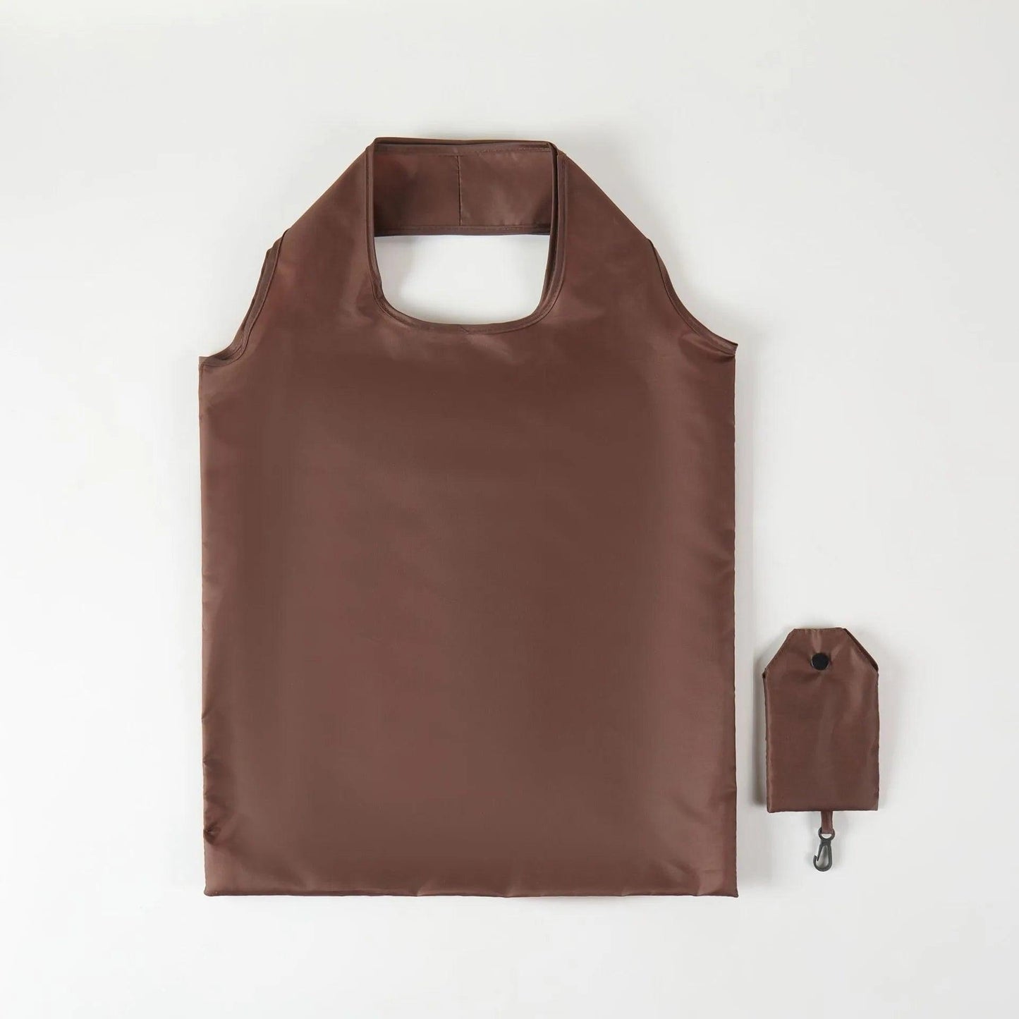 In The Case of Women's Solid-color Eco-friendly, Foldable and Reusable Shopping Bags for Polyester Travel Groceries