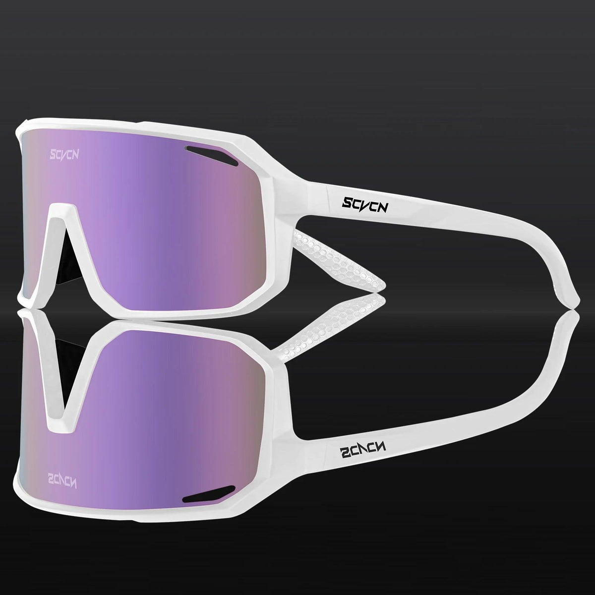 SCVCN Cycling Sunglasses – UV400, Acetate Frame, Unisex