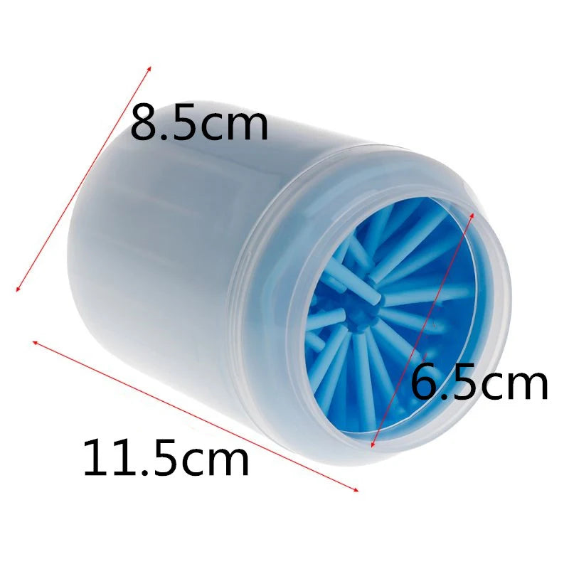 Dog Paw Cleaner Cup with Soft Silicone Combs - Urbizia