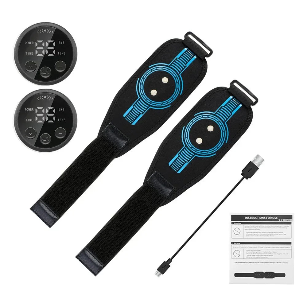 EMS Abdominal Fitness & Massage Belt – Intelligent USB Rechargeable - Urbizia