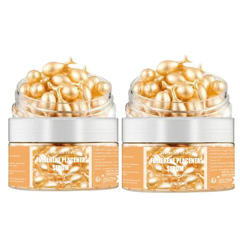 50Pcs Collagen Face Care Capsules Serum Spot Acne Wrinkle Remover - Urbizia