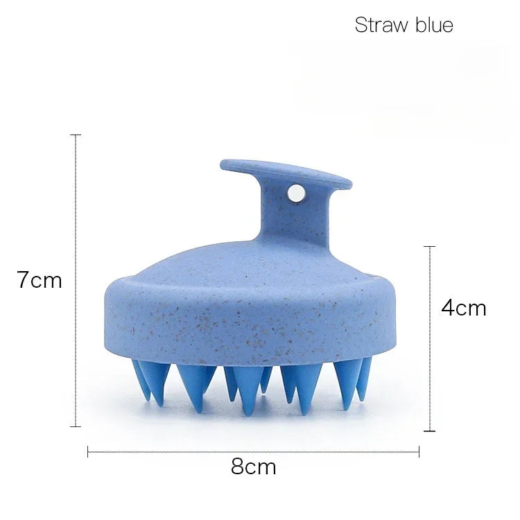 Silicone Shampoo Brush Scalp Massager - Urbizia
