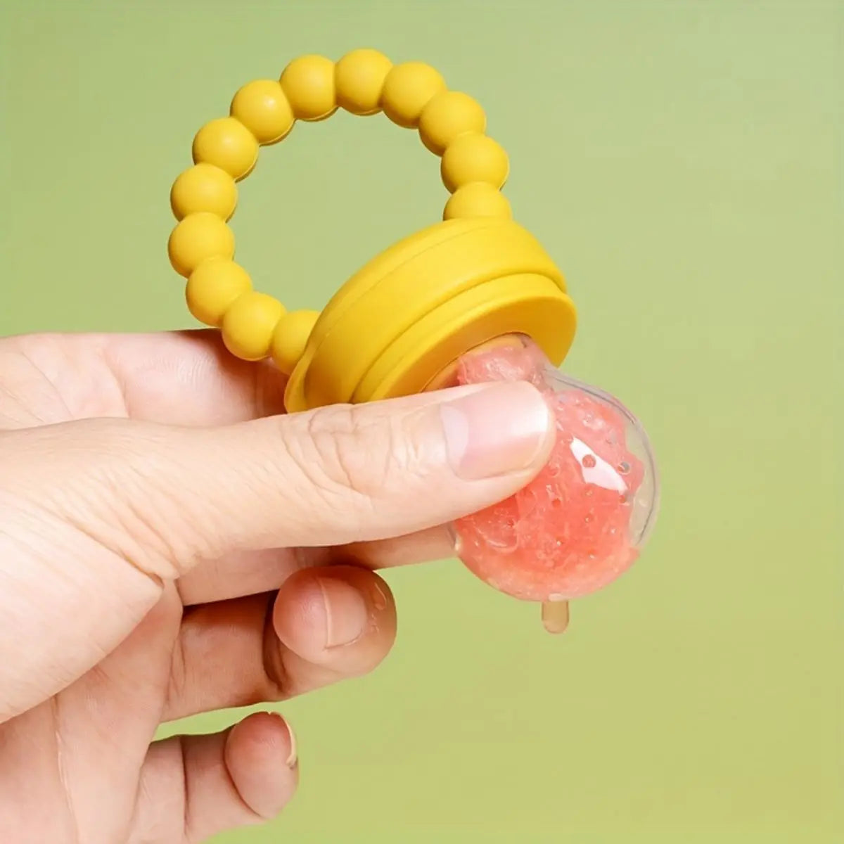 Children's Silicone Fruit & Vegetable Feeder With Handle