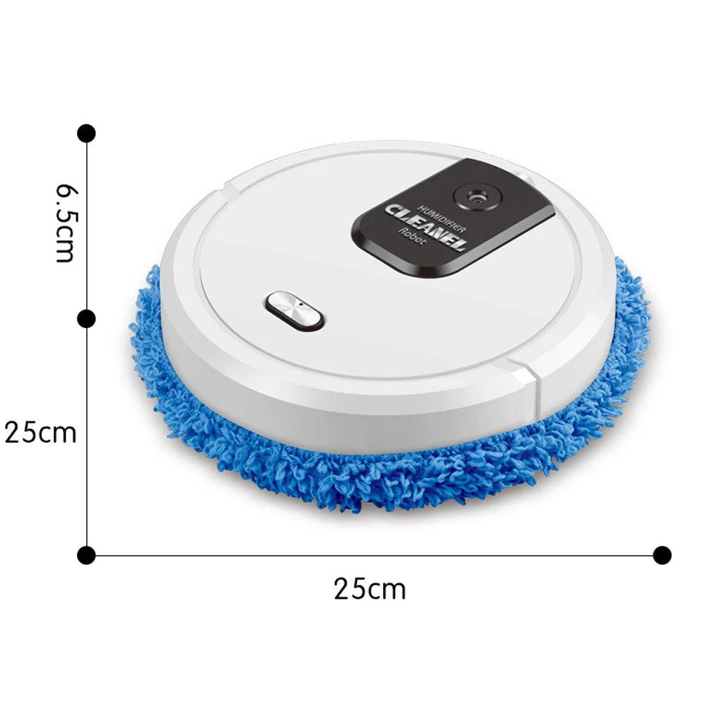 3-in-1 Robot Mop with Spray & UV Light – USB Rechargeable, Low Noise