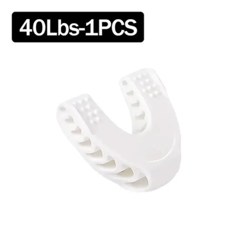 U Shape Jaw Exerciser New Facial Mouth Jawline Face Fitness Muscle Chew Ball Bite Breaker Training Equipment - Urbizia