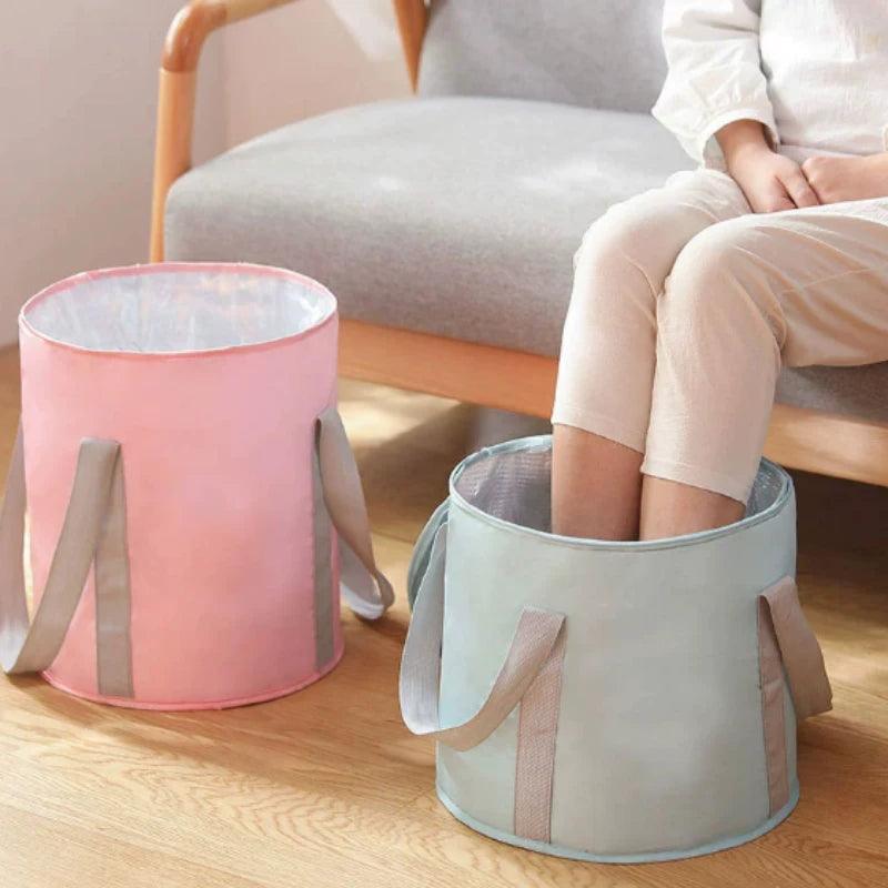 Foldable Foot Soak Basin – Portable Collapsible Foot Bath