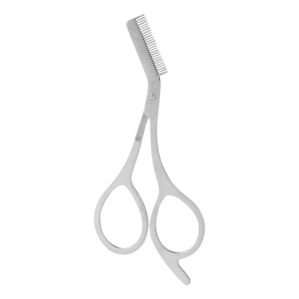 Stainless Steel Eyebrow Trimmer Scissors - Urbizia