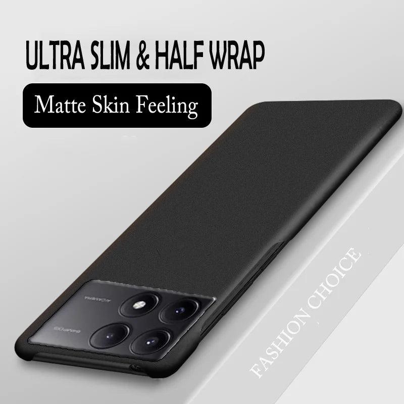 Luxury Frosted Matte Hard PC Case For Xiaomi Poco F7 Ultra F6 F5 F4 F3 X7 X6 Pro Thin Back Cover Color Shockproof Slim Shell