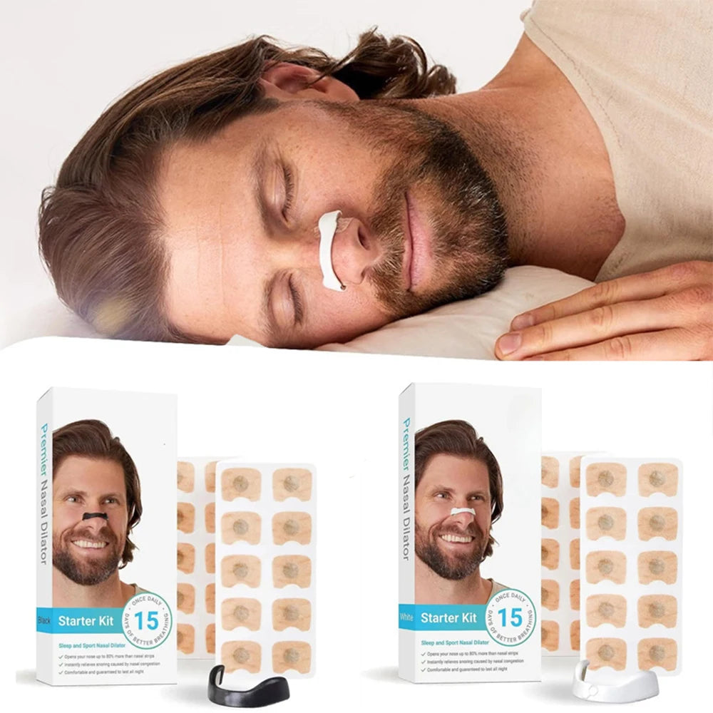 15 Pairs Magnetic Nasal Breathing Dilators