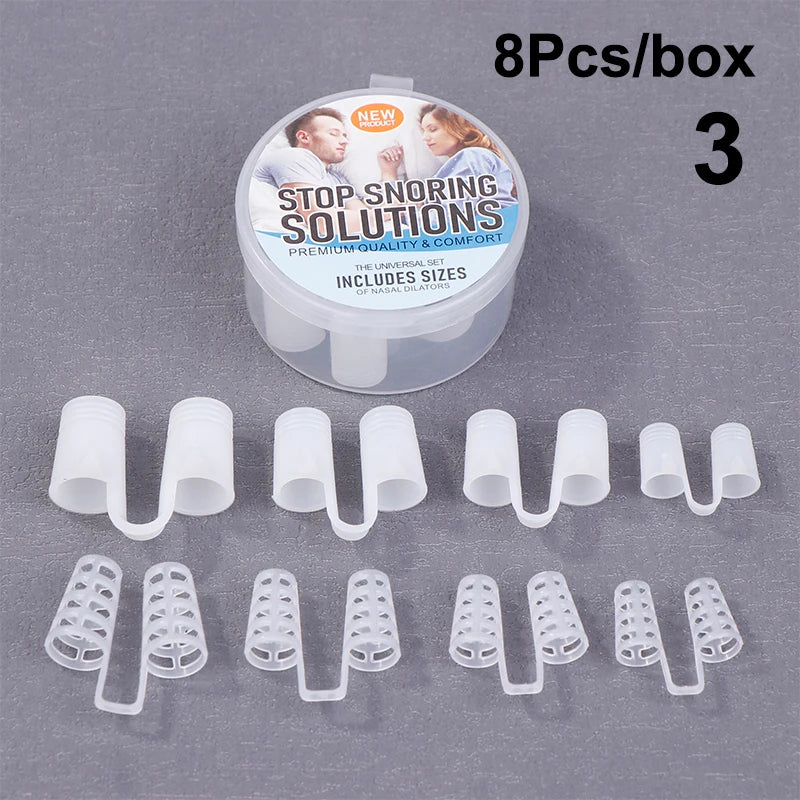 Silicone Anti-Snore Nose Clip Sleep Aid