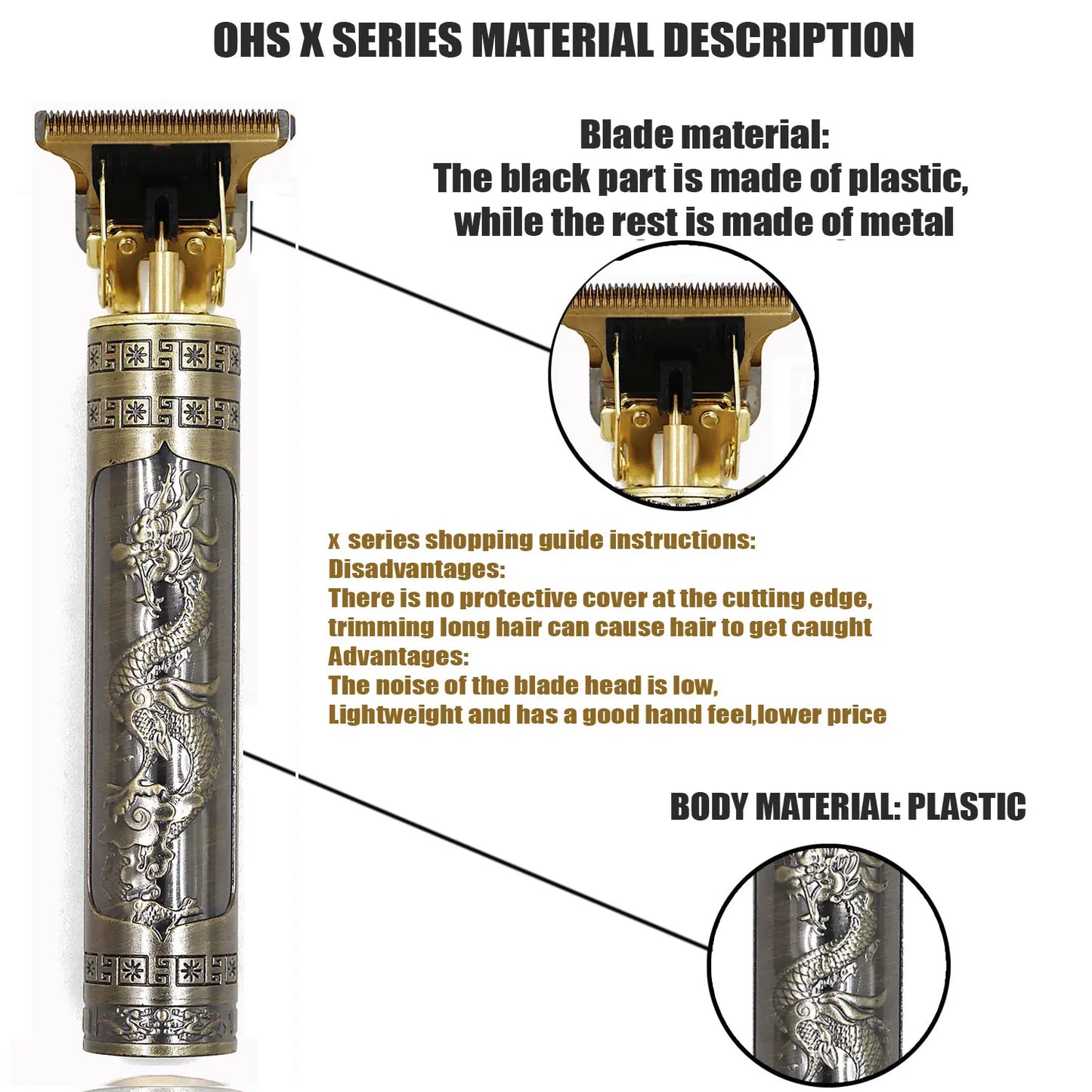 T9 Hair Clipper Professional Beard & Hair Trimmer - Urbizia