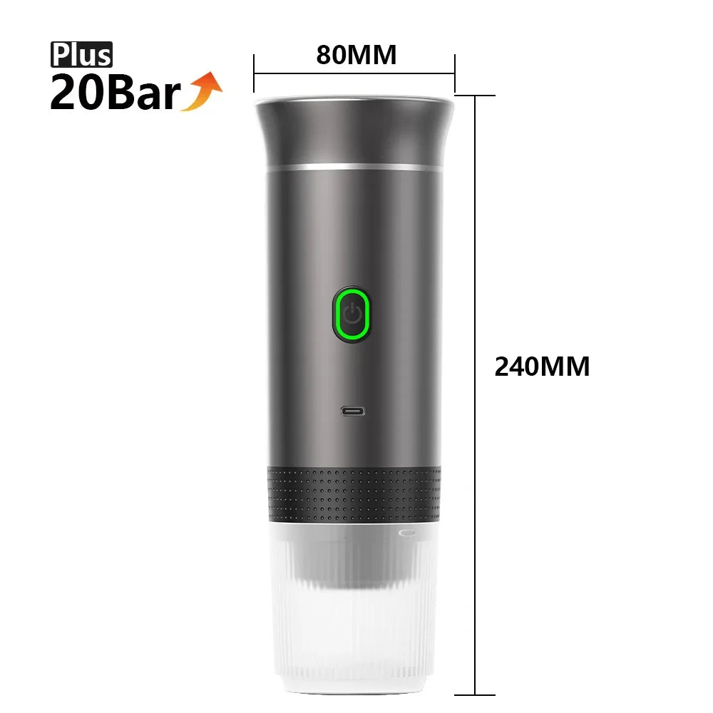 Wireless Electric Portable Espresso Machine - Urbizia