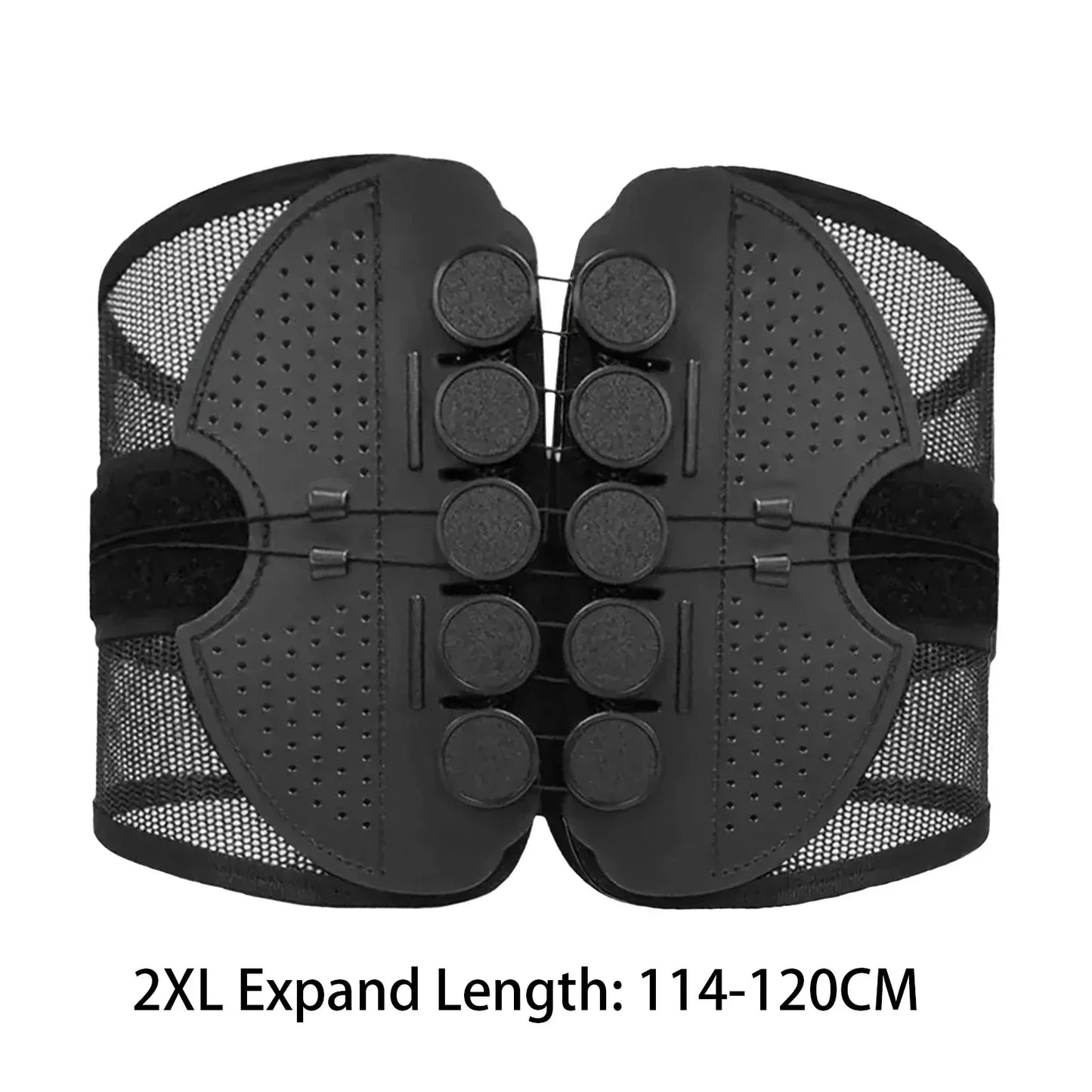 Lumbar Intervertebral Disc Support Compression Rope Support Waist Support Breathable Mesh Posture Corrector for Waist Protection - Urbizia