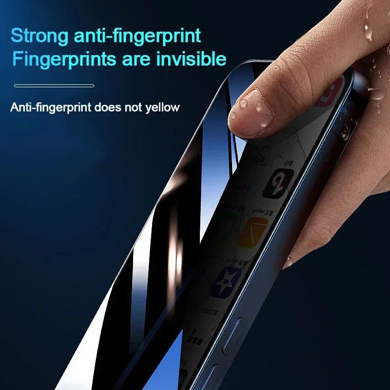 1–5Pcs Anti-Spy Tempered Glass for iPhone Privacy Protector