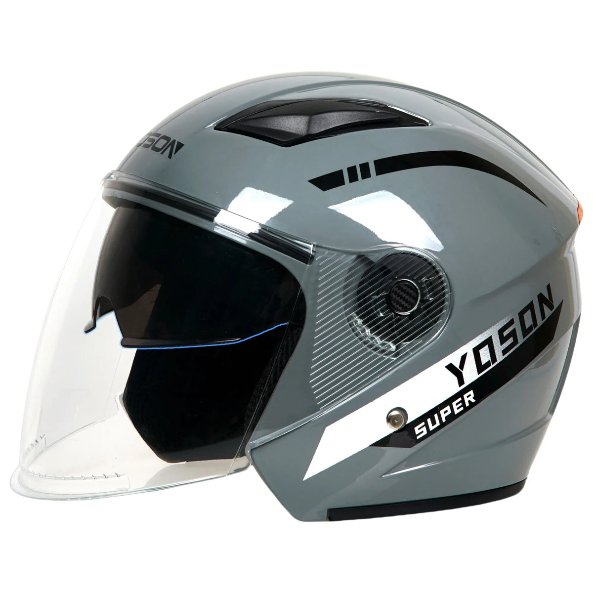 Four seasons double mirror helmet electric car men and women half helmet motorcycle battery car helmet K6