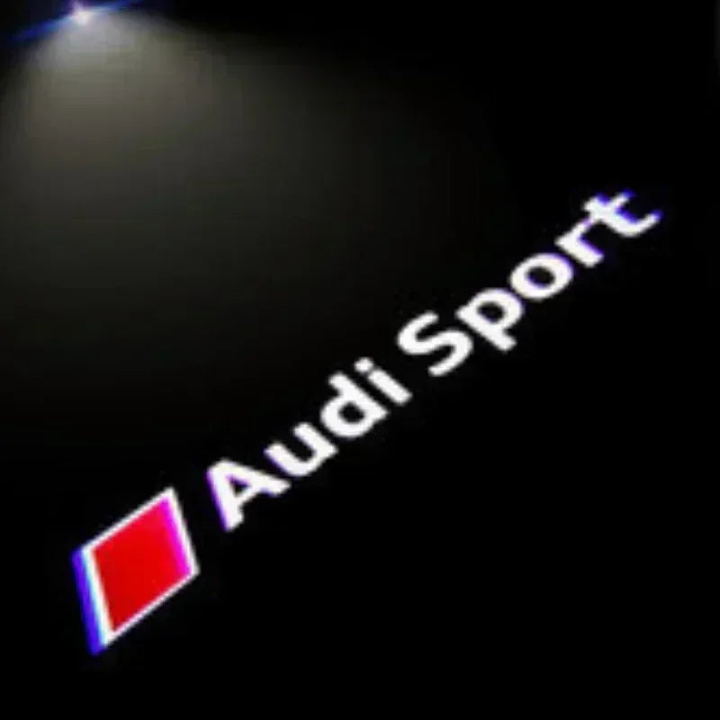 Car Door Welcome Light – LED HD Projector Lamp for Audi Models